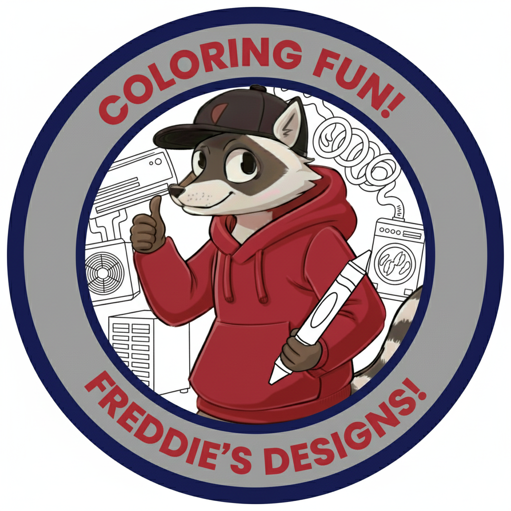 Freddie the Ringtail mascot promoting the Kids Zone.